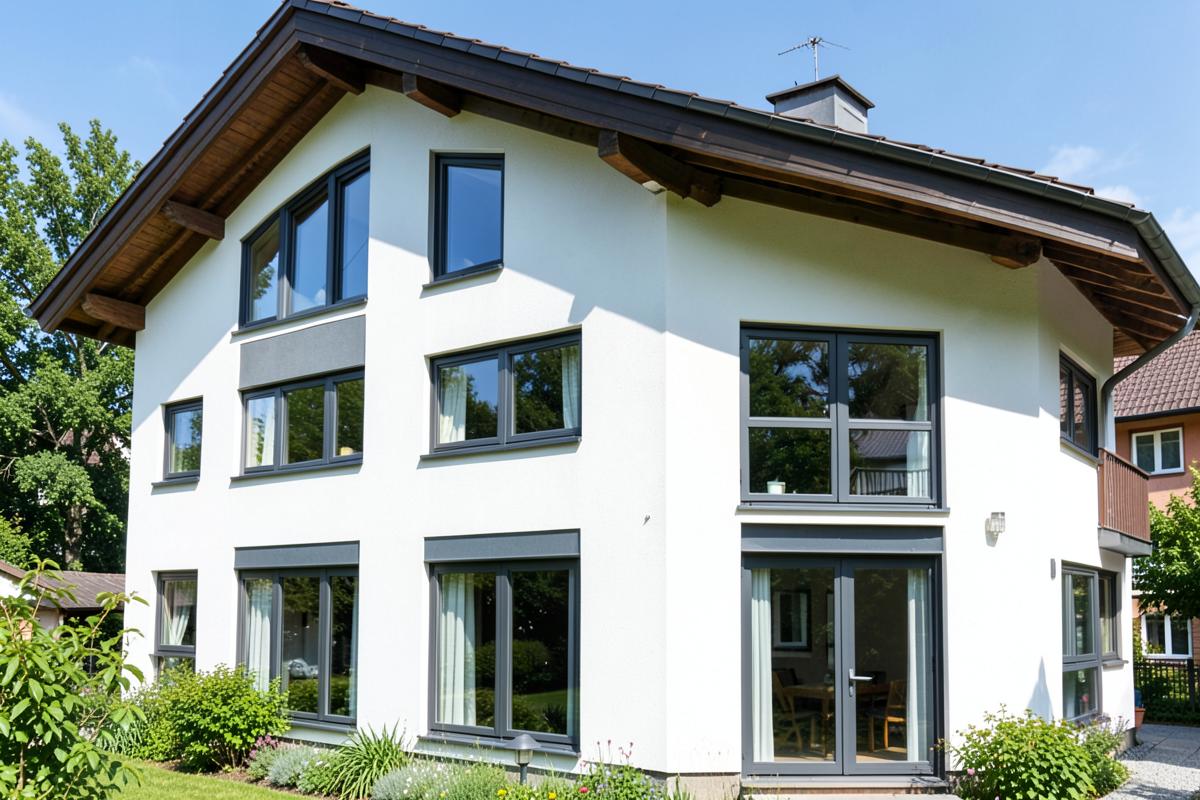 Einfamilienhaus, 14 Fenster in Pratteln nach der Fenstersanierung